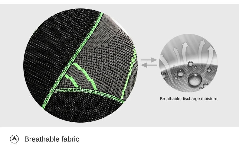 knee Brace with 3D Knitting & Adjustable Straps